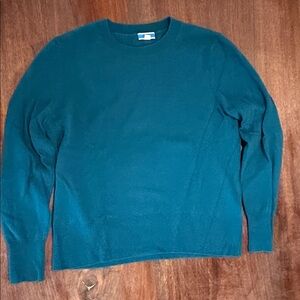 J. Crew Cashmere Light Teal Crewneck for Women